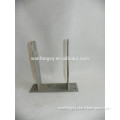 Metal U form Post Support ground pole Anchor